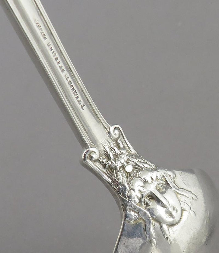 Tiffany Olympian Silver Dessert Spoon - JH Tee Antiques