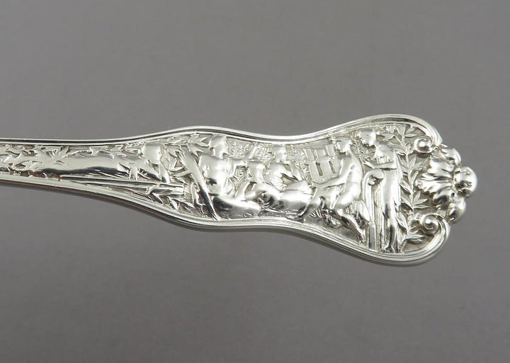 Tiffany Olympian Silver Fish Fork - JH Tee Antiques