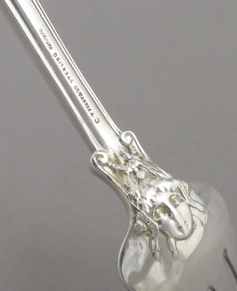 Tiffany Olympian Silver Fish Fork - JH Tee Antiques