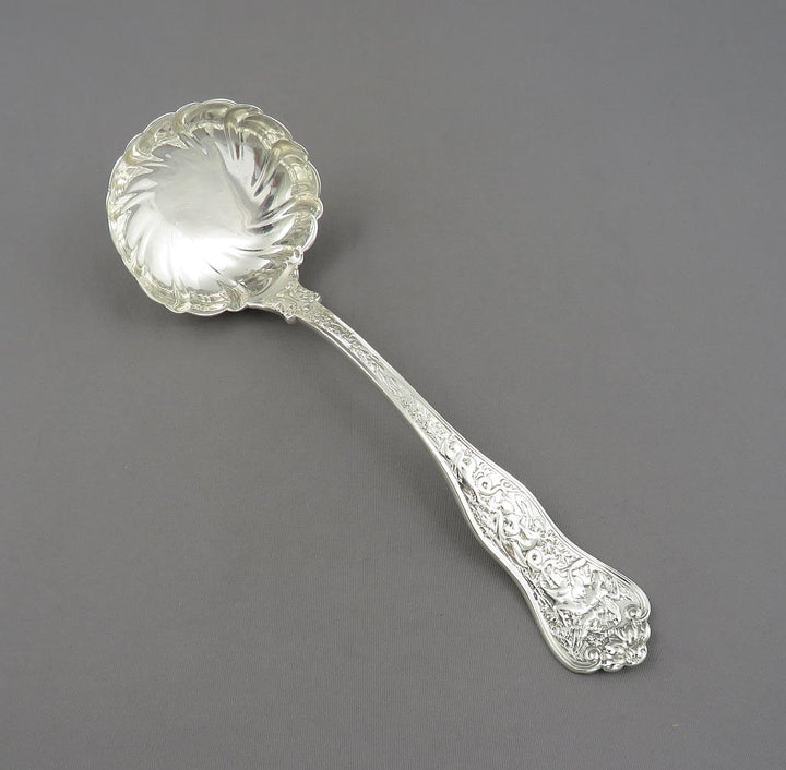 Tiffany Olympian Silver Gravy Ladle - JH Tee Antiques