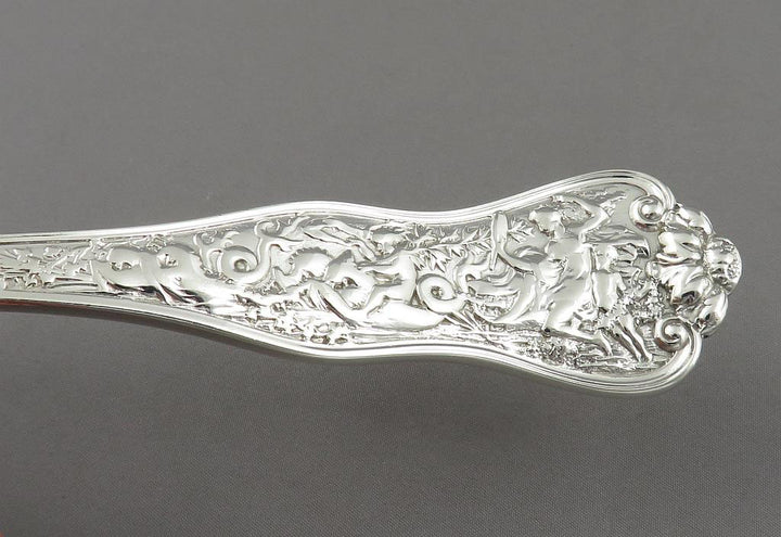 Tiffany Olympian Silver Gravy Ladle - JH Tee Antiques