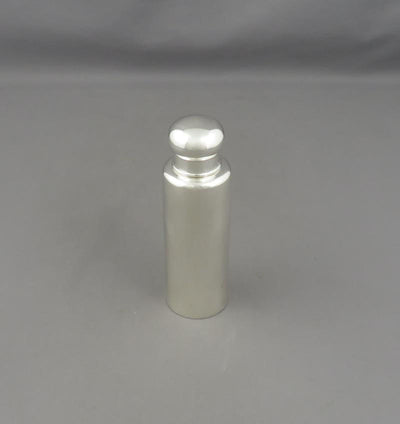 Pair of Tiffany Sterling Silver Cologne Bottles