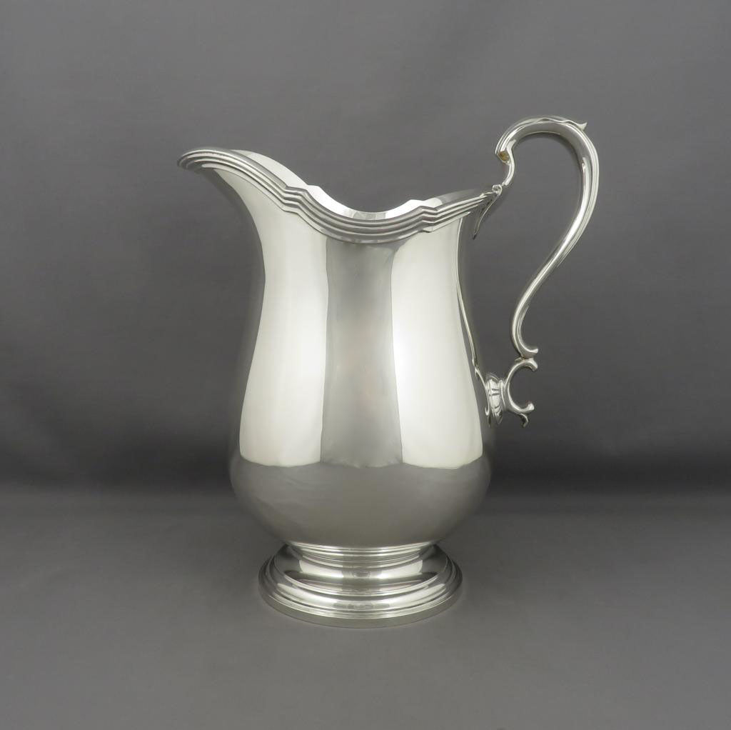 Tiffany &amp; Co Sterling Silver Water Pitcher - JH Tee Antiques
