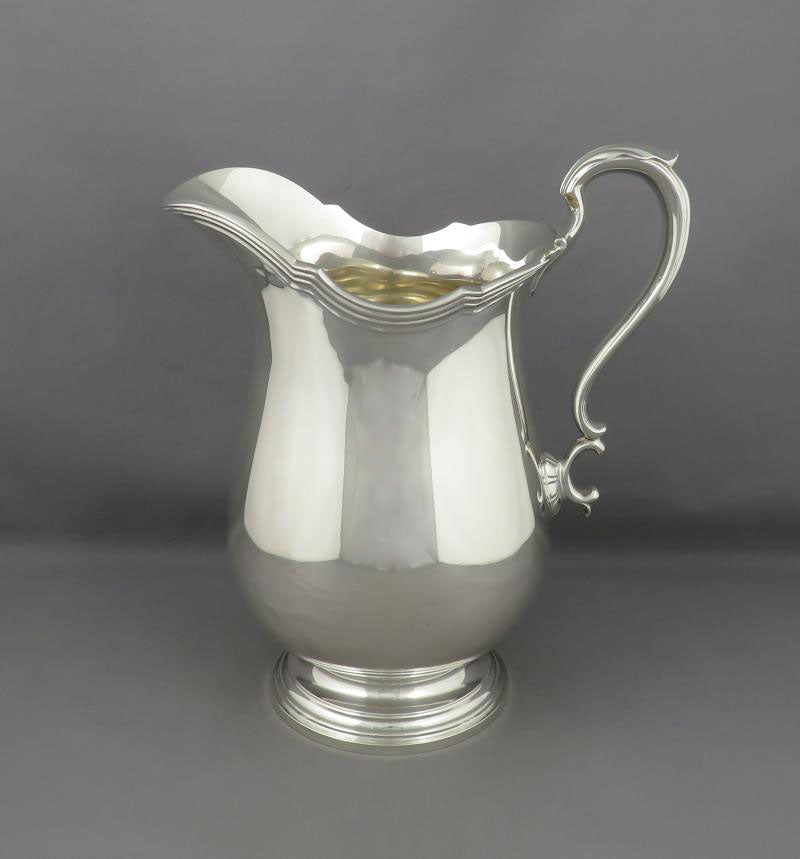 Tiffany &amp; Co Sterling Silver Water Pitcher - JH Tee Antiques