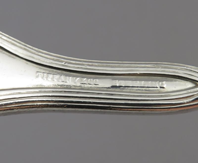Tiffany Strawberry Pierced Silver Pie Slice - JH Tee Antiques