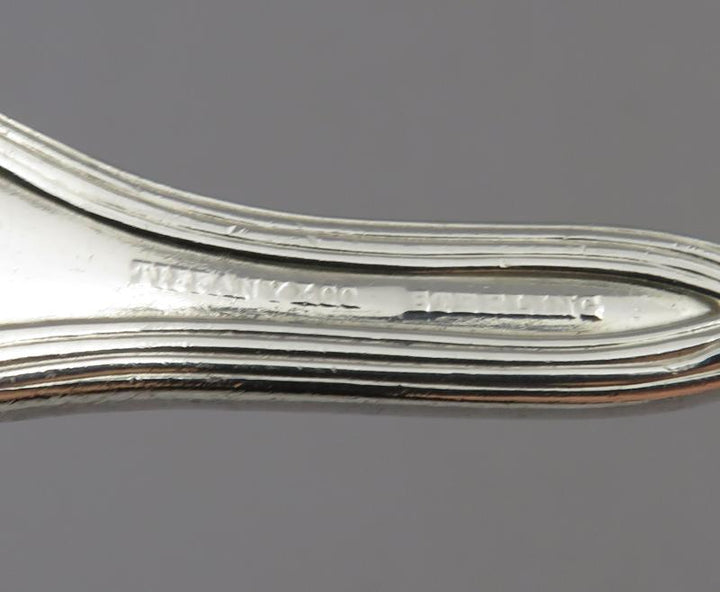 Tiffany Strawberry Pierced Silver Pie Slice - JH Tee Antiques