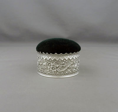 Tiffany Sterling Pin Cushion Trinket Box