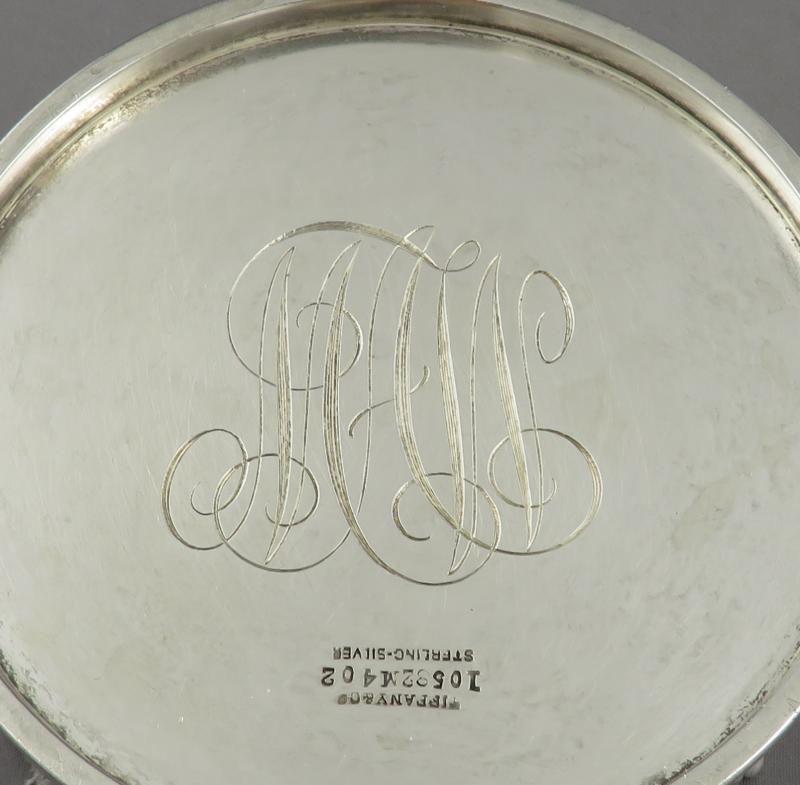Tiffany Sterling Pin Cushion Trinket Box - JH Tee Antiques