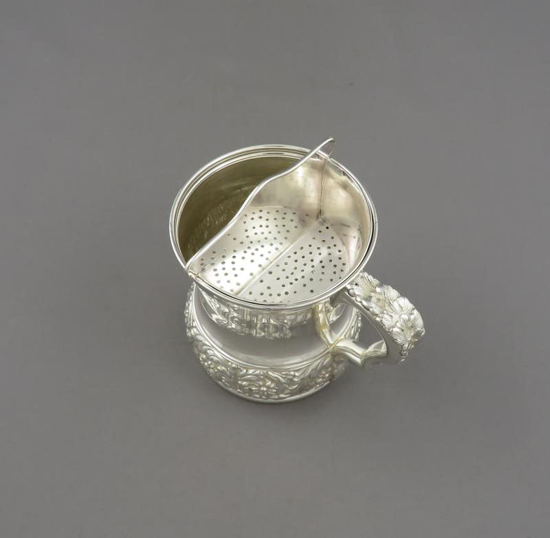 Tiffany Sterling Silver Shaving Mug - JH Tee Antiques