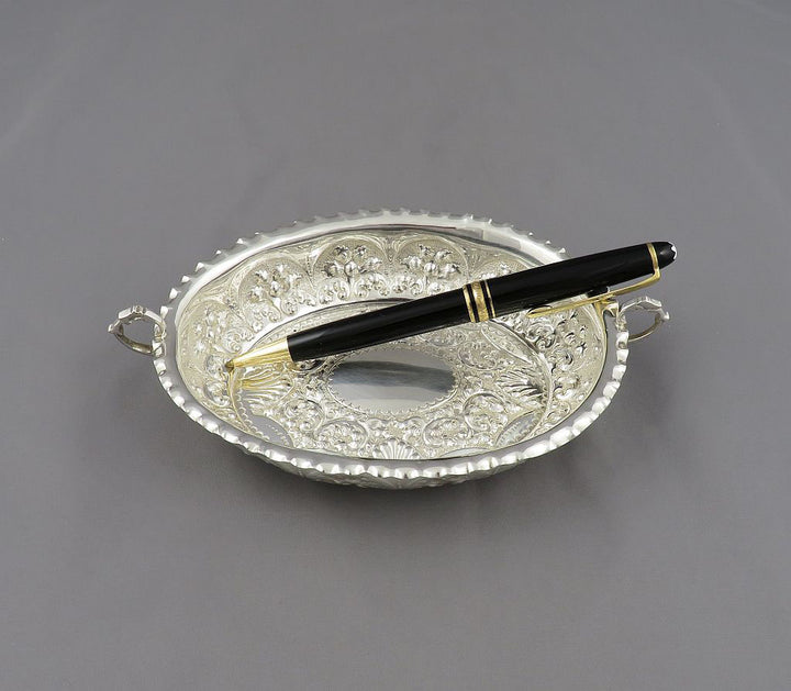 Victorian Silver Bon Bon Dish - JH Tee Antiques