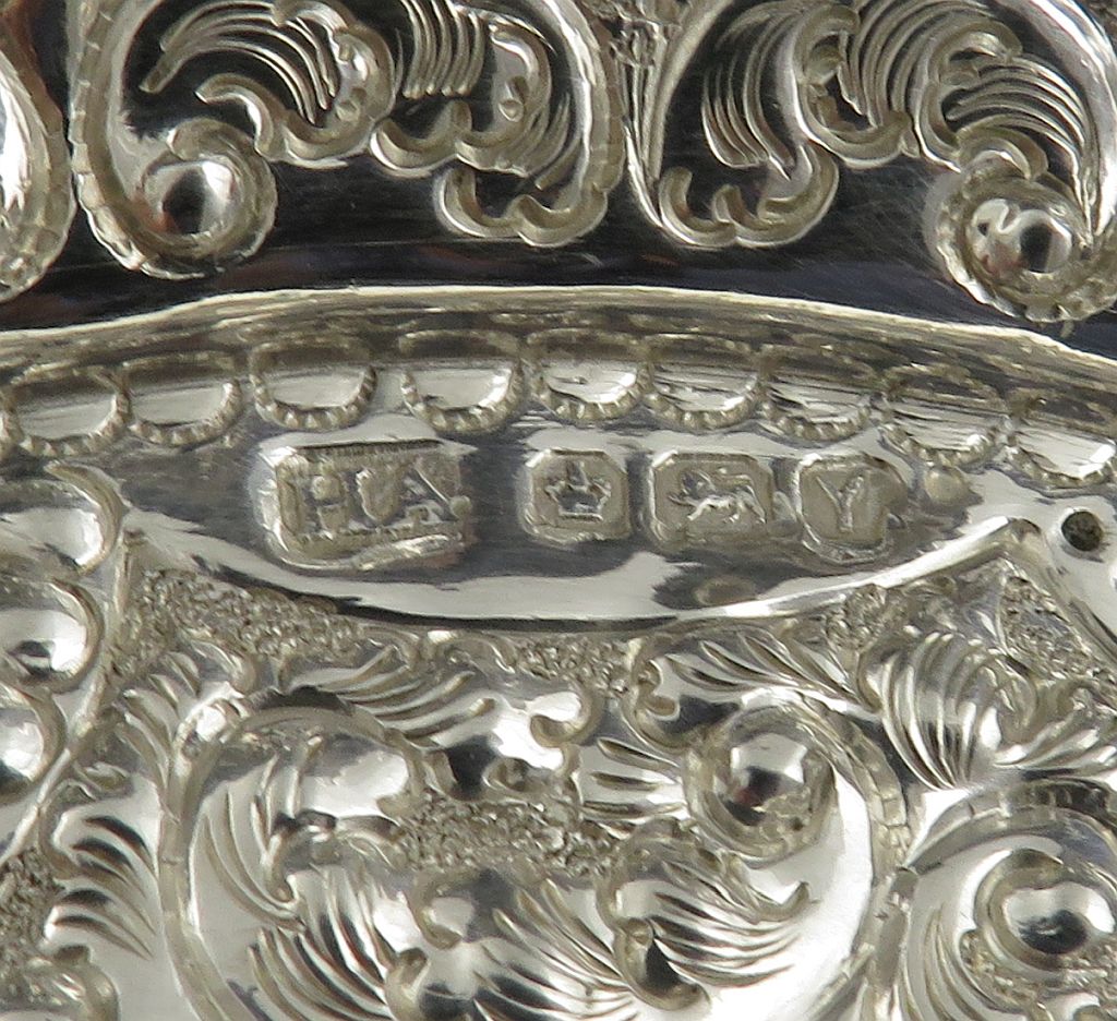 Victorian Silver Bon Bon Dish - JH Tee Antiques