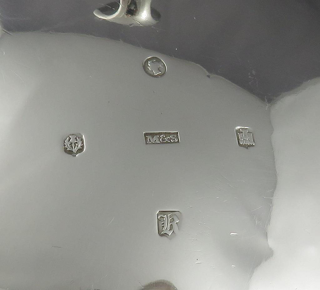 Victorian Sterling Silver Bowl - JH Tee Antiques