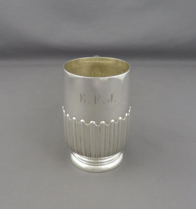 Victorian Silver Christening Cup