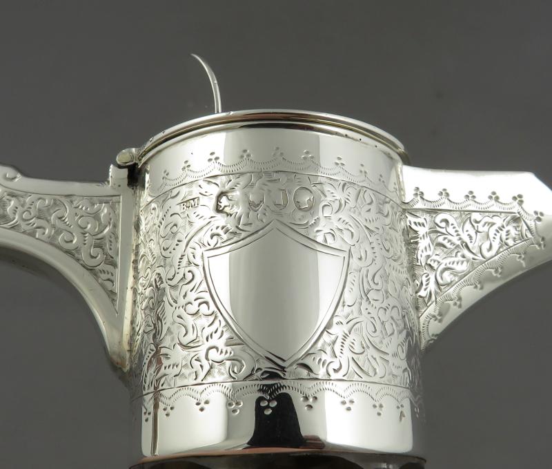 Victorian Silver Claret Jug