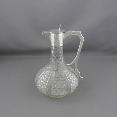 Victorian Silver Claret Jug