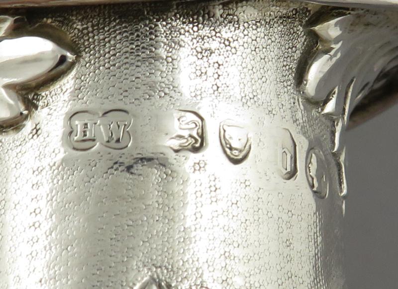 Victorian Silver Cream Jug - JH Tee Antiques