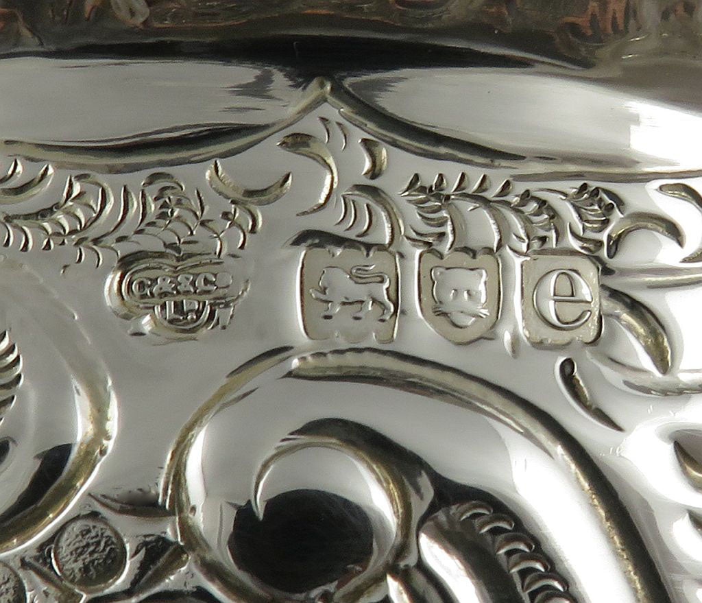 Victorian Sterling Silver Bowl - JH Tee Antiques