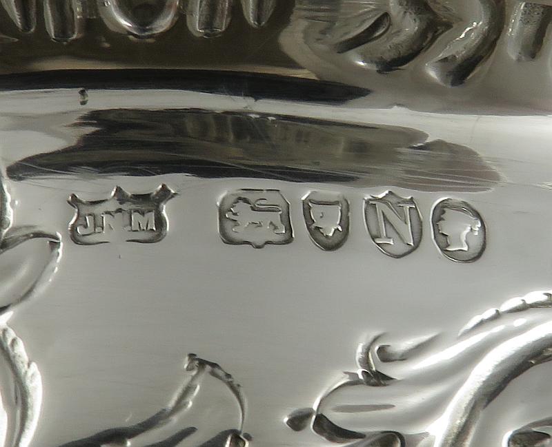 Victorian Sterling Silver Rose Bowl - JH Tee Antiques
