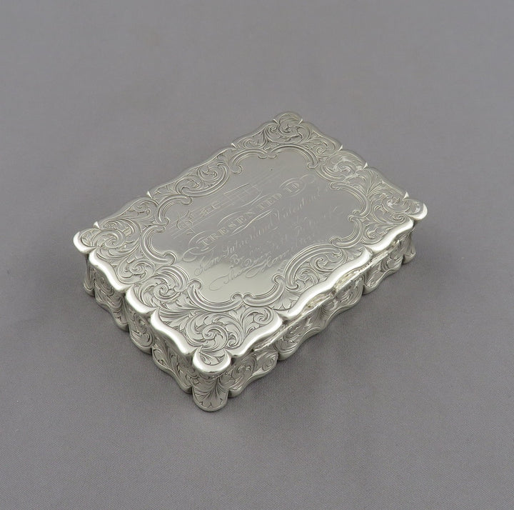 Victorian Silver Snuff Box
