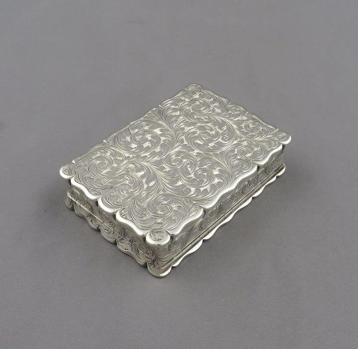 Victorian Silver Snuff Box