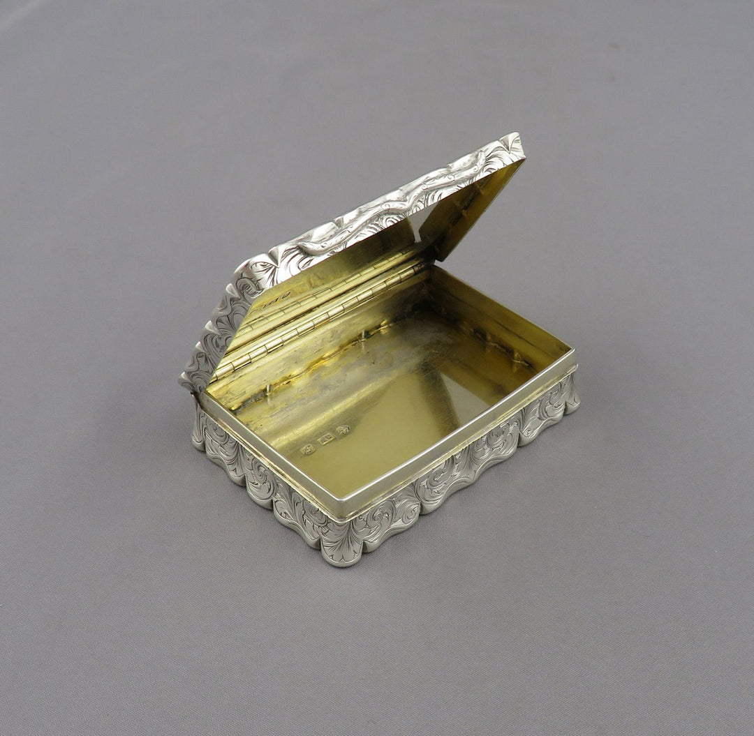 Victorian Silver Snuff Box