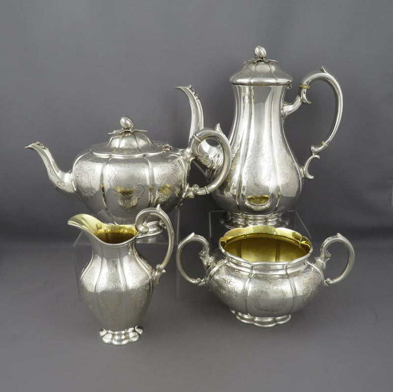 Victorian Silver Tea Service