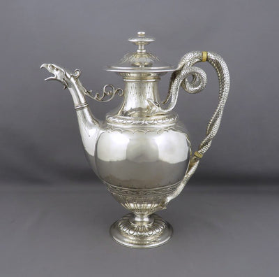 Victorian Sterling Silver Coffee Pot