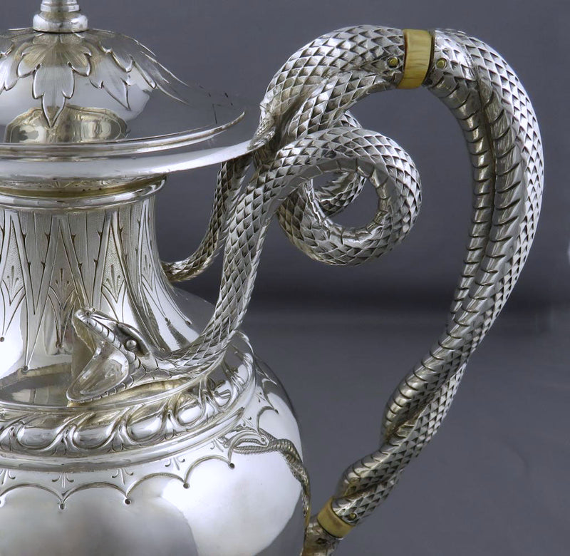 Victorian Sterling Silver Coffee Pot