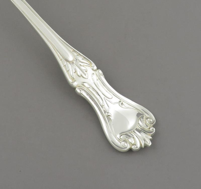 Victorian Silver Soup Ladle - JH Tee Antiques