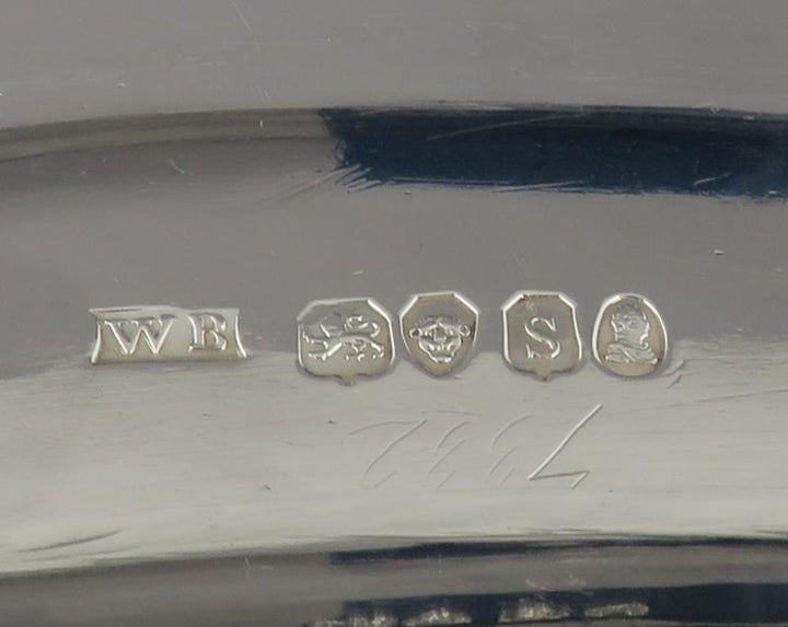 William Bateman Sterling Silver Meat Platter - JH Tee Antiques