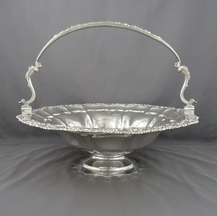 William IV Sterling Silver Cake Basket