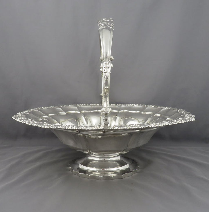 William IV Sterling Silver Cake Basket