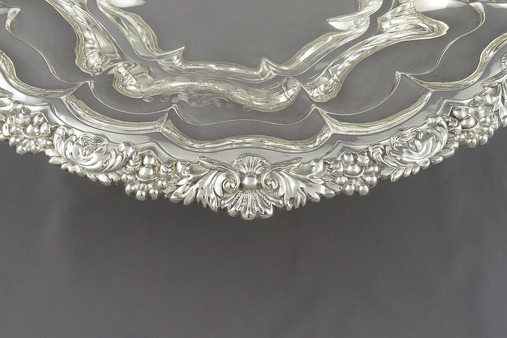 William IV Sterling Silver Cake Basket