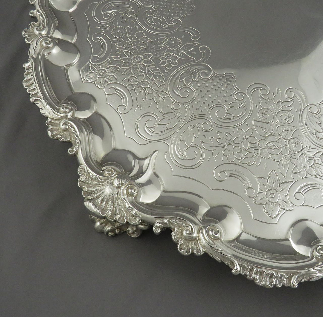 Willliam IV Sterling Silver Salver