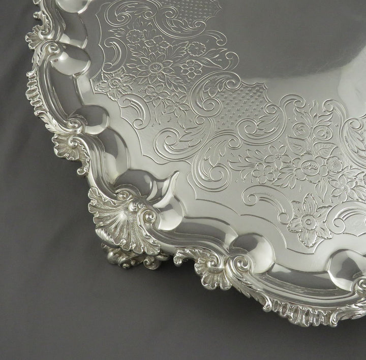 Willliam IV Sterling Silver Salver