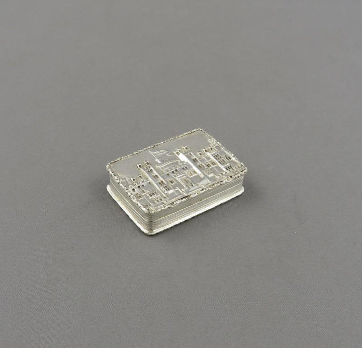 Windsor Castle Silver Vinaigrette - JH Tee Antiques