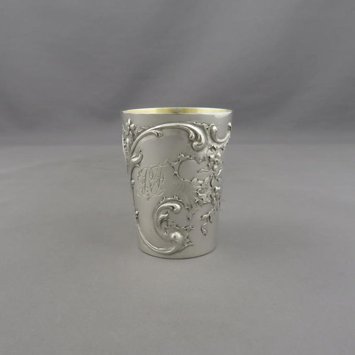 Wolfers Freres Silver Christening Set - JH Tee Antiques