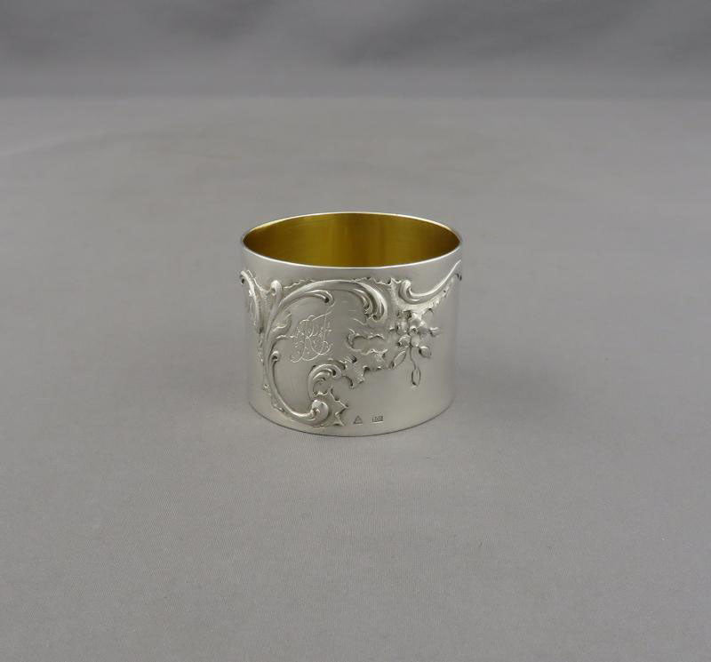 Wolfers Freres Silver Christening Set - JH Tee Antiques
