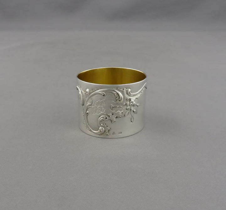 Wolfers Freres Silver Christening Set - JH Tee Antiques