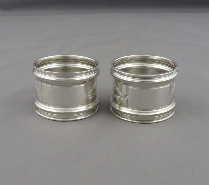 Wood &amp; Hughes Sterling Silver Napkin Rings