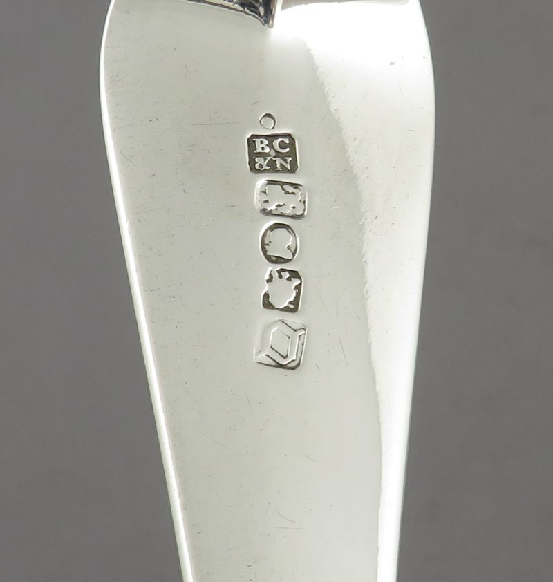 Six York Silver Tablespoons - JH Tee Antiques