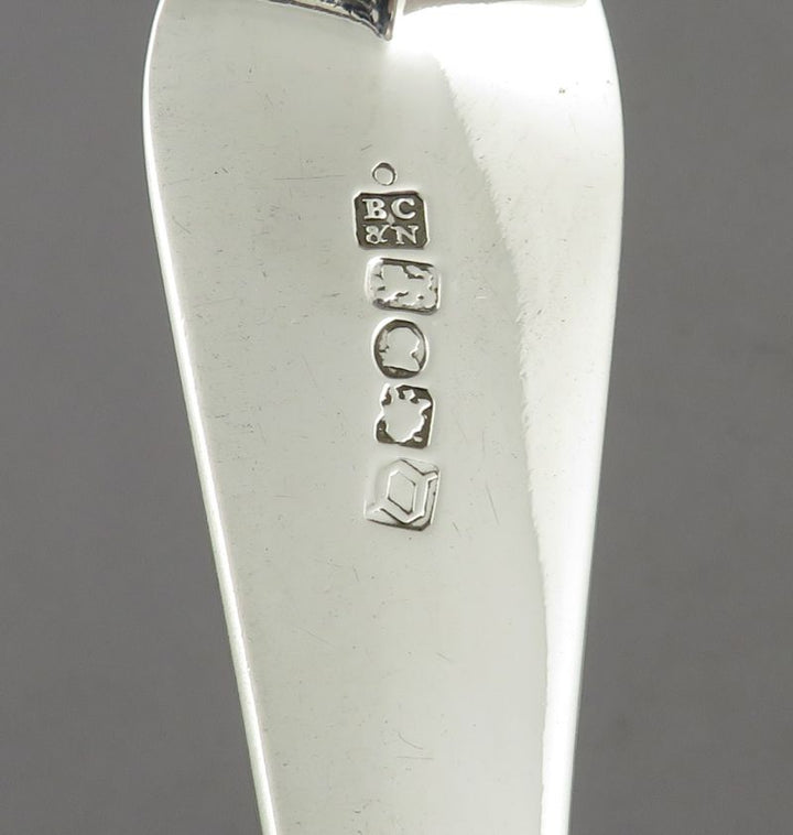 Six York Silver Tablespoons - JH Tee Antiques