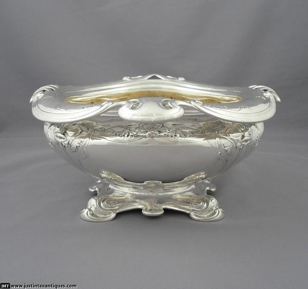 Gorham Art Nouveau Silver Bowl - JH Tee Antiques