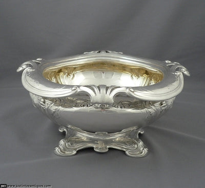 Gorham Art Nouveau Silver Bowl - JH Tee Antiques