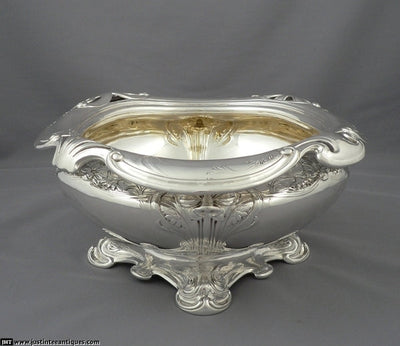 Gorham Art Nouveau Silver Bowl - JH Tee Antiques