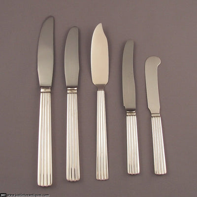 Georg Jensen Bernadotte Flatware Set - JH Tee Antiques