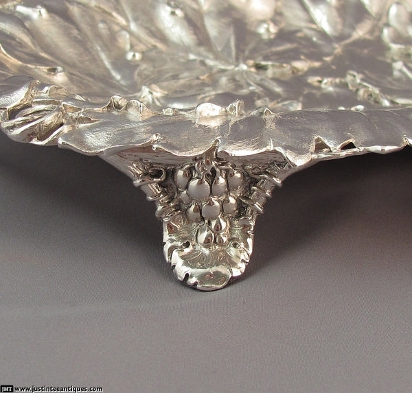 Mappin & Webb Silver Grape Stand - JH Tee Antiques