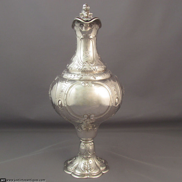 Canadian Silver Claret Jug - JH Tee Antiques