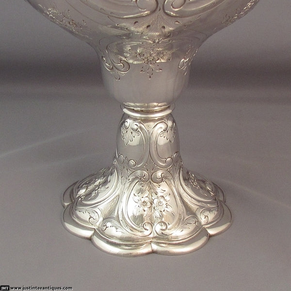 Canadian Silver Claret Jug - JH Tee Antiques