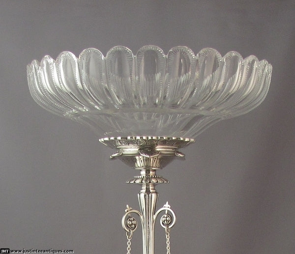 Victorian Silver Centrepiece - JH Tee Antiques